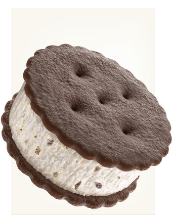 Ice Cream Sandwich Cookie and Cream