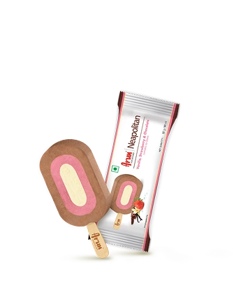 Neapolitan - Vanilla, Strawberry & Chocolate