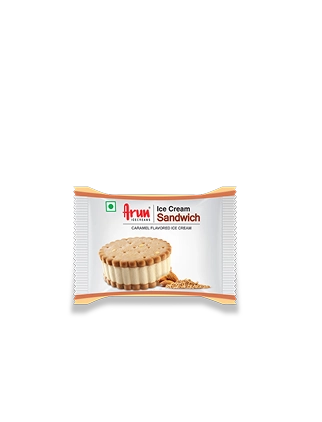 Ice cream Sandwich - Caramel